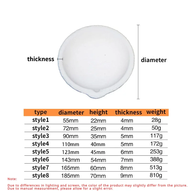 AliExpress Quartz Crucible Bowl for Melting Gold and Silver, view 6