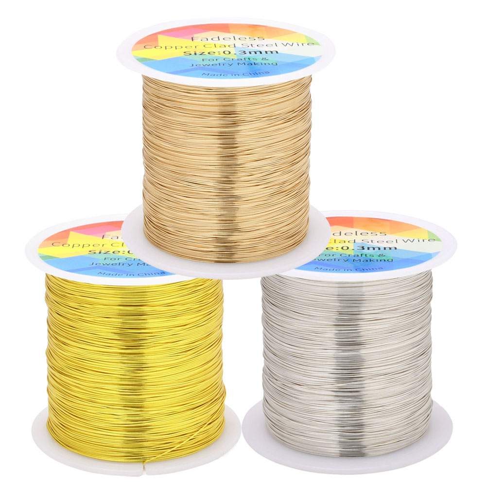 AliExpress Fadeless Copper-Clad Craft Wire (100m)