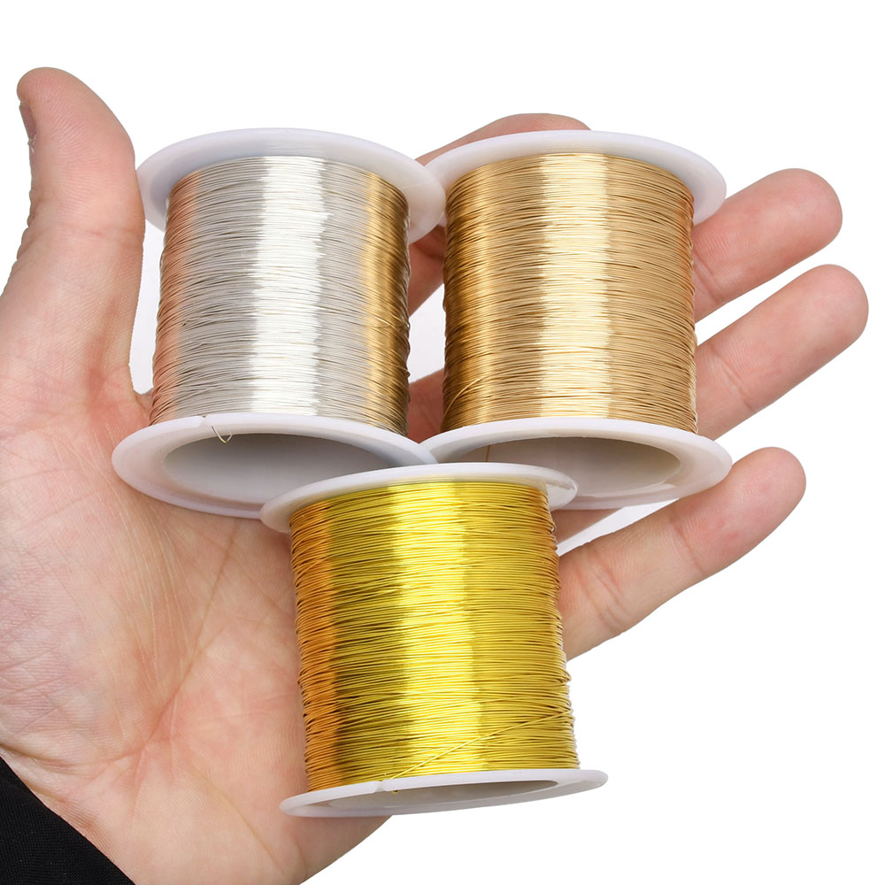 AliExpress Fadeless Copper-Clad Craft Wire Spool (100m), view 2