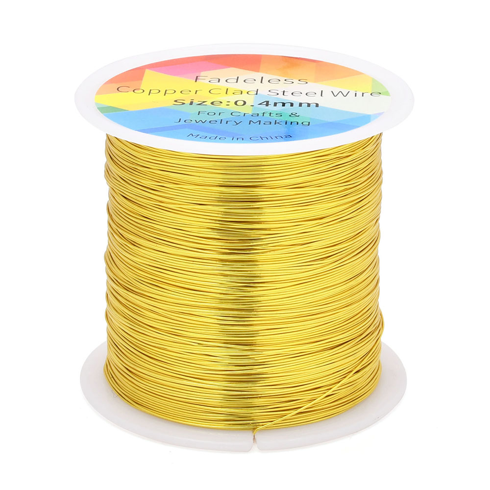 AliExpress Fadeless Copper-Clad Craft Wire Spool (100m), view 3