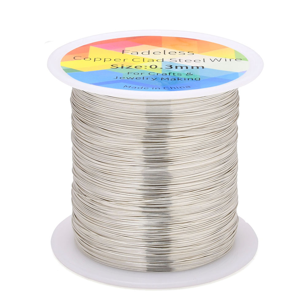 AliExpress Fadeless Copper-Clad Craft Wire Spool (100m), view 5