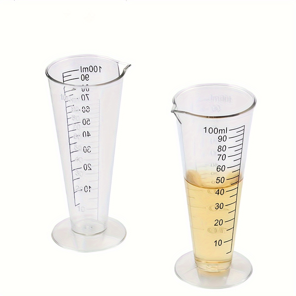 AliExpress 100ml BPA-Free Plastic Measuring Cup with Scale, view 3