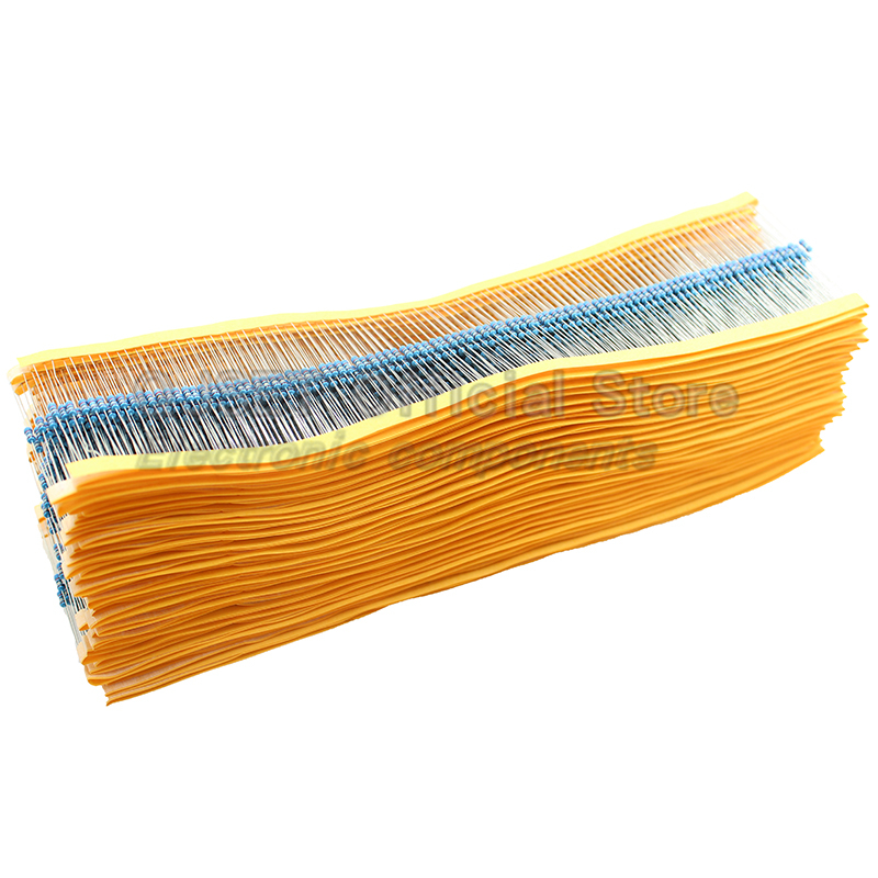 AliExpress Metal Film Resistor Assortment (1/4W, 100-Pack), view 3