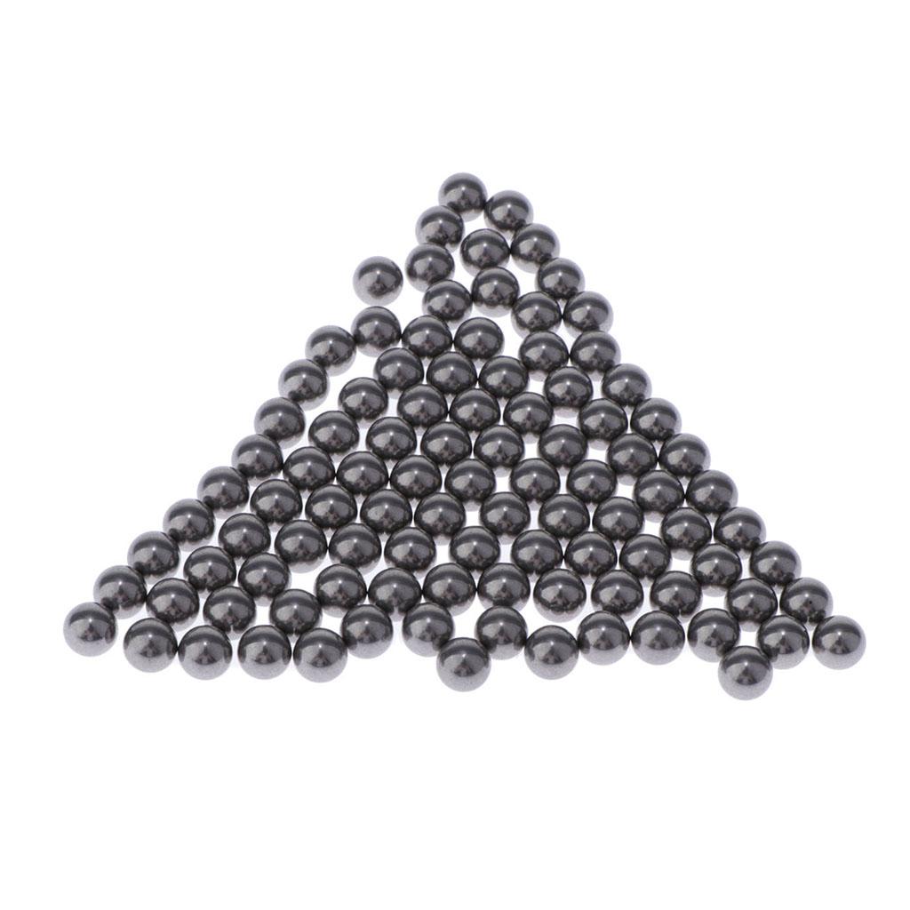 AliExpress 100pcs 5mm Round Stainless Steel Mini Paint Mixing Balls Model Supplies Nail Polish Mixing Agitator Balls, view 3