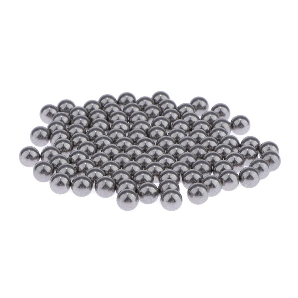 AliExpress 100pcs 5mm Round Stainless Steel Mini Paint Mixing Balls Model Supplies Nail Polish Mixing Agitator Balls, view 4