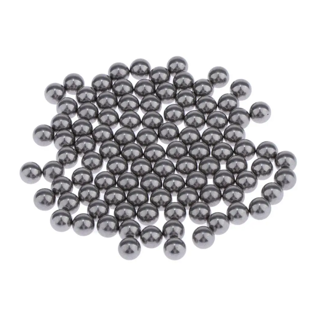 AliExpress 100pcs 5mm Round Stainless Steel Mini Paint Mixing Balls Model Supplies Nail Polish Mixing Agitator Balls, view 5