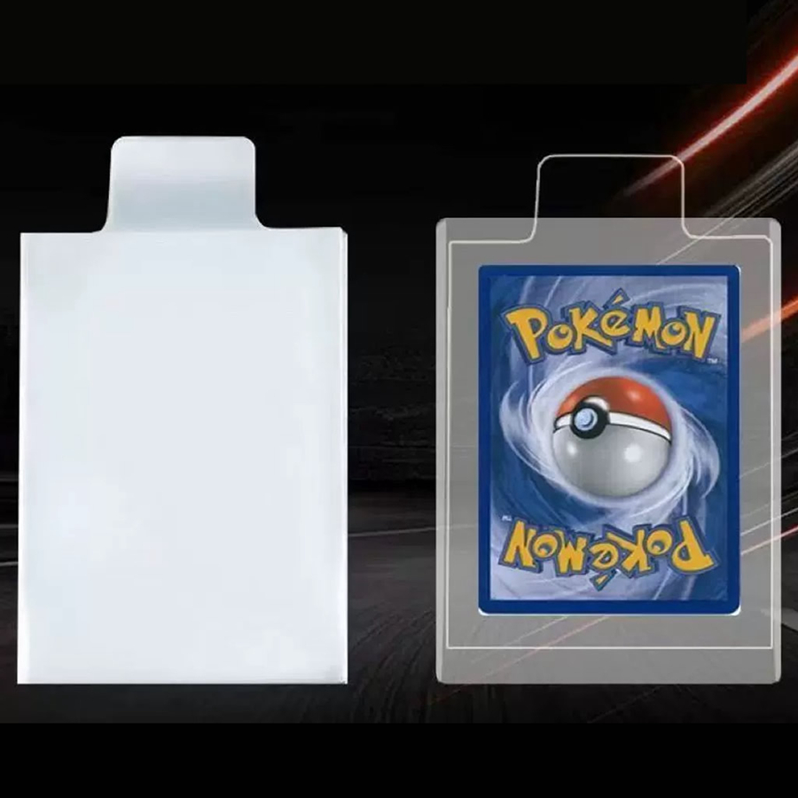 AliExpress 100pcs 65*90mm Bulge Games Card Sleeves For Cards Transparent Playing Protector Trading Folder Case Holder Kids Toy Gift