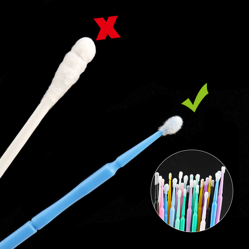 AliExpress Bamboo Eyelash Extension Cleaning Swabs (100-Pack), view 3