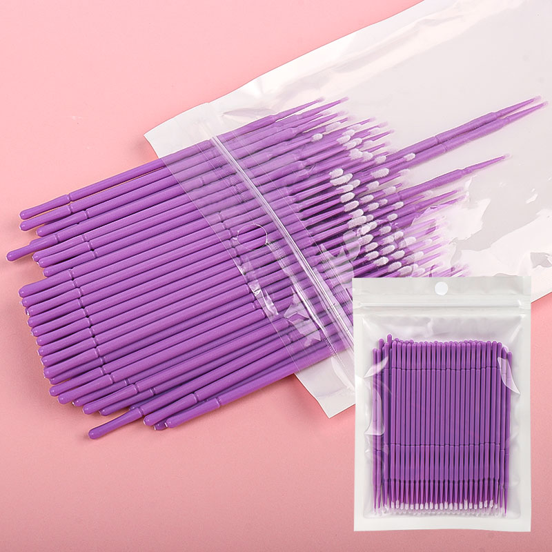 AliExpress Bamboo Eyelash Extension Cleaning Swabs (100-Pack), view 4