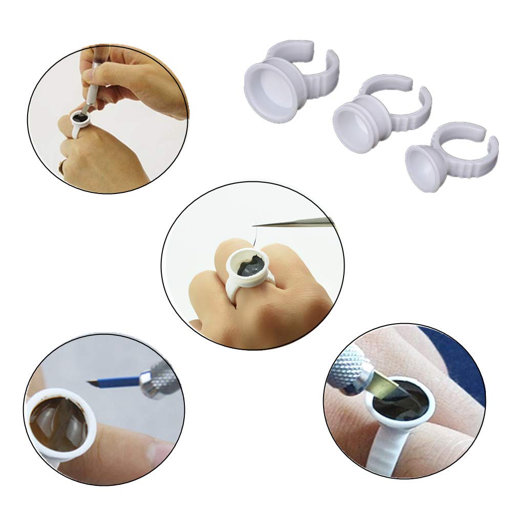 AliExpress 100-Piece Disposable Tattoo Ink Cups, view 3
