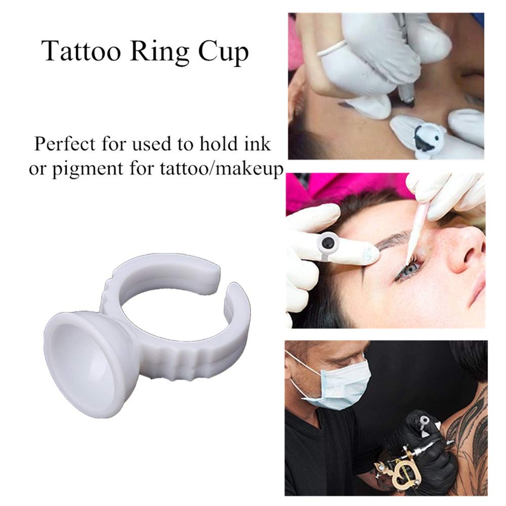 AliExpress 100-Piece Disposable Tattoo Ink Cups, view 4