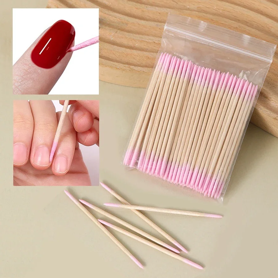 AliExpress 100-Piece Double-Ended Fine-Tip Cotton Swabs