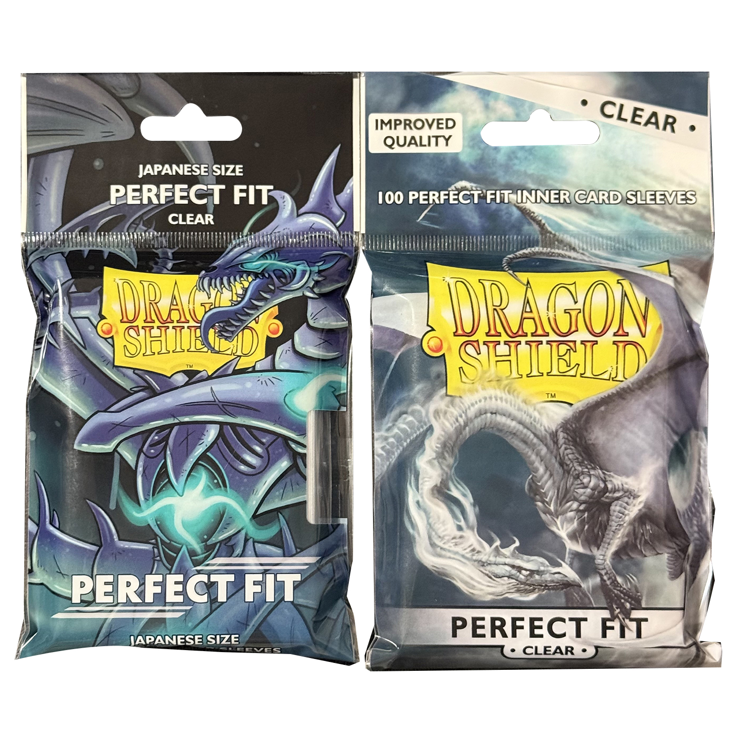 AliExpress 100PCS/LOT Dragon Shield Transparent Card Sleeves Japanese/Standard Size Perfect Fit TCG Cards Protectors