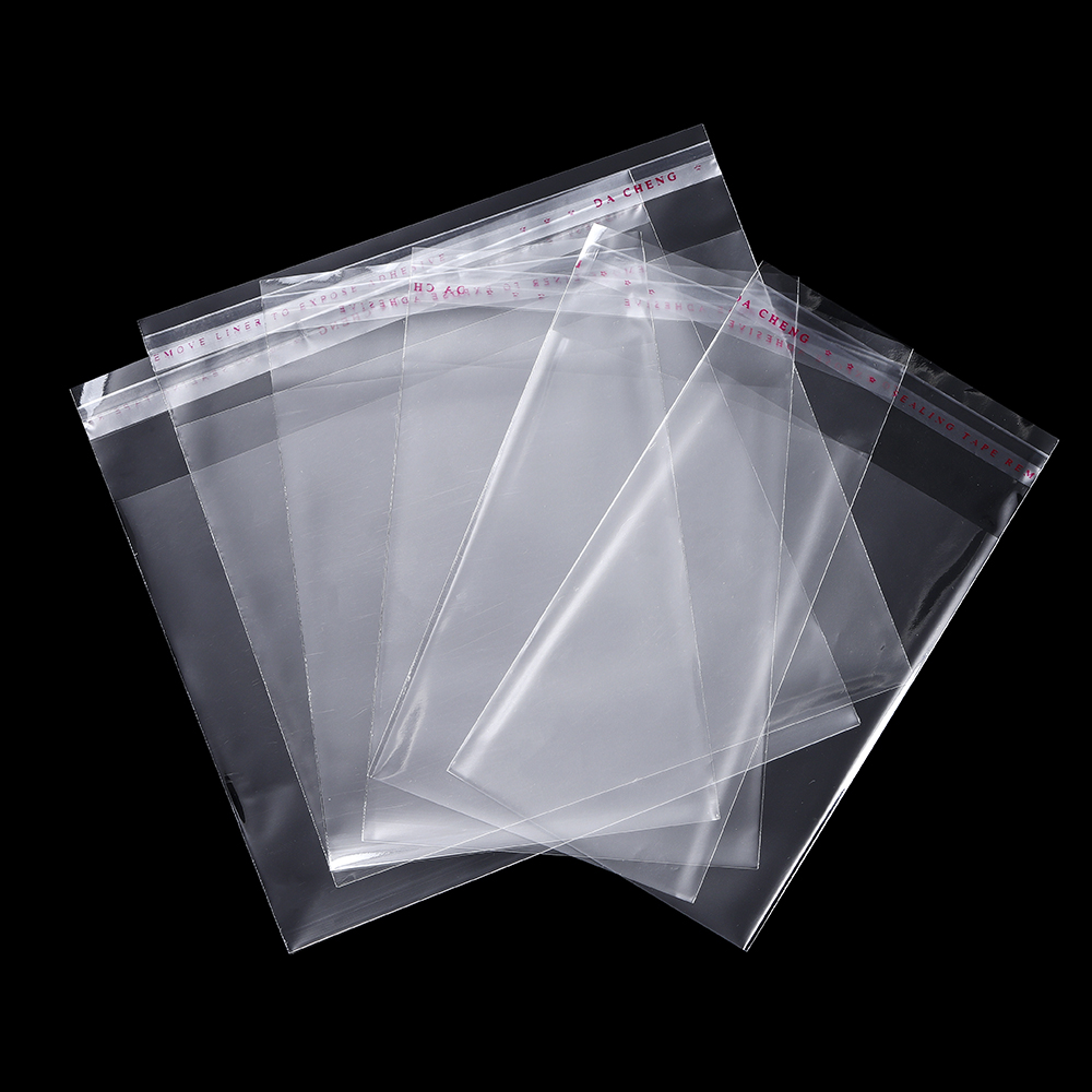 AliExpress Self-Sealing Clear OPP Bags with Hang Hole (100)