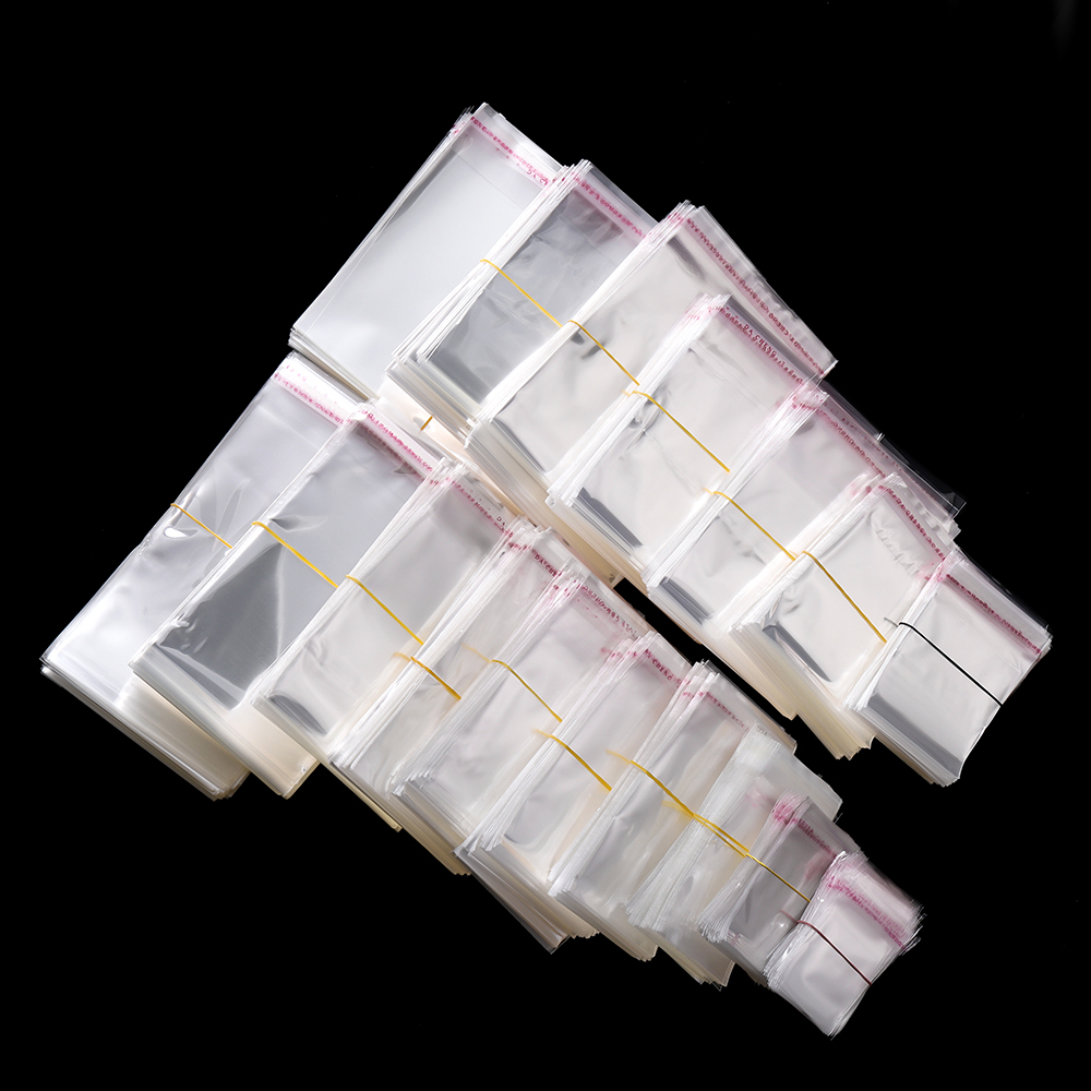AliExpress Self-Sealing Clear OPP Bags with Hang Hole (100), view 2