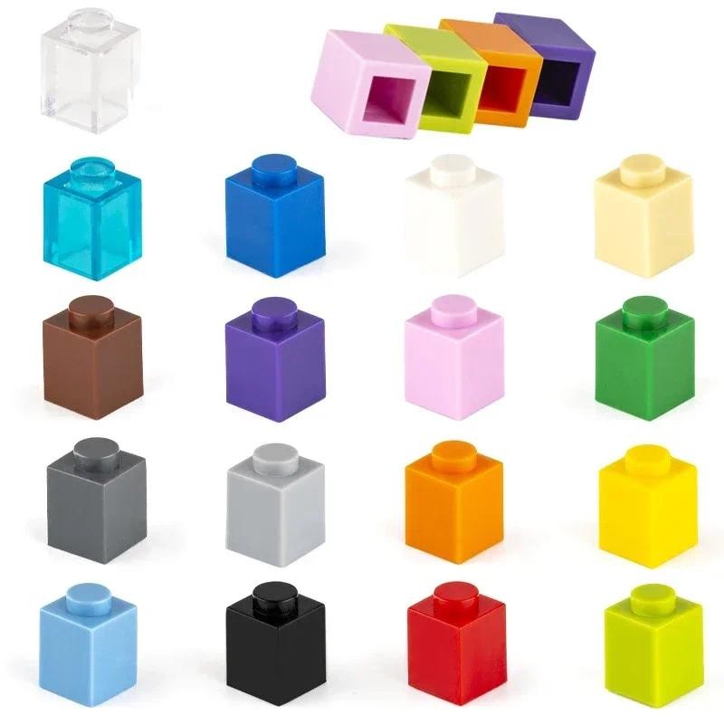 AliExpress 100pcs MOC 1x1 Parts 3005 Brick Compatible Figures Bricks DIY Assmble Building Blocks Particle Kid Puzzle Brain Toys Gift, view 4