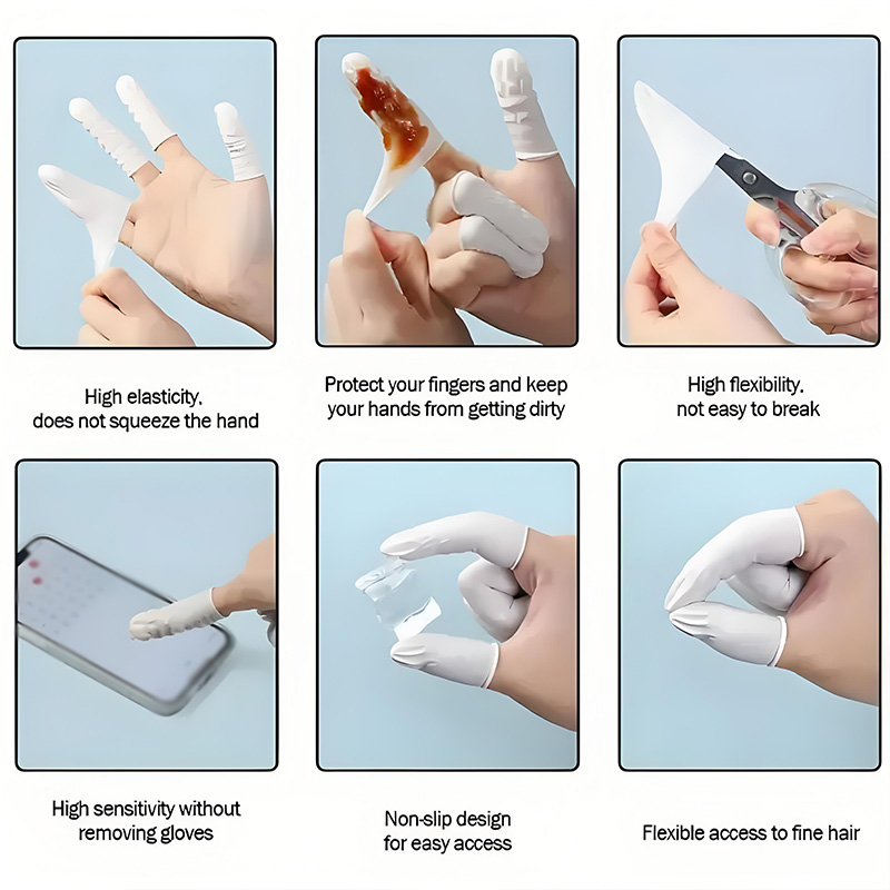 AliExpress Powder-Free Latex Finger Cots (100-Pack), view 4