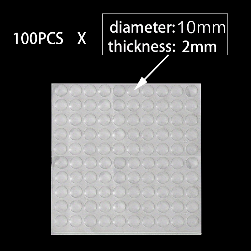 AliExpress Soft Silicone Anti-Slip Bumper Pads (100-Pack), view 6