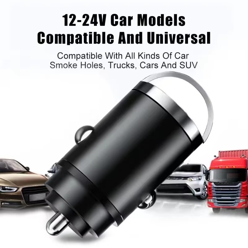 AliExpress 100W Mini Car Charger with Pull Ring, view 5