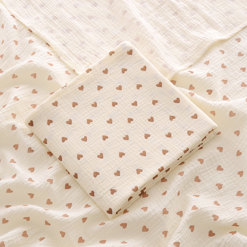 AliExpress 100X100cm Baby Receive Blanket for Newborn Cotton Muslin Swaddle Blanket Bedding Infant Bath Towel Baby Items Mother Kids, view 2