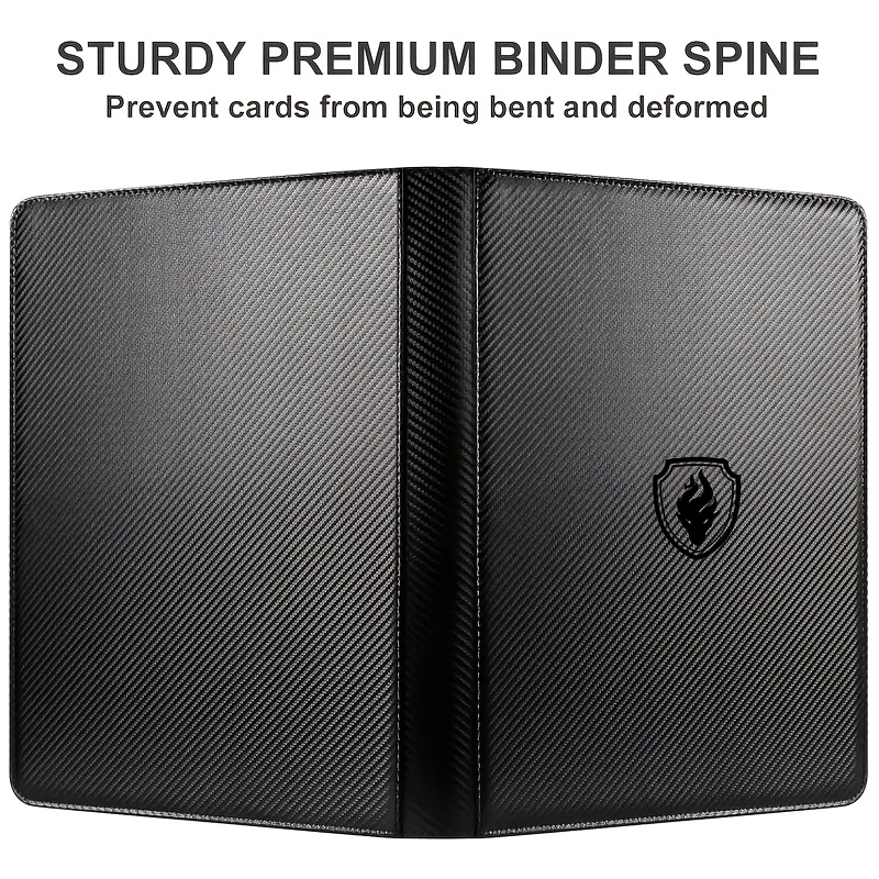 AliExpress 1024 Pockets Trading Card Binder, Premium 16 Pockets Card Holder Folders, Side Loading Card Album for Sport, Game Card, view 3