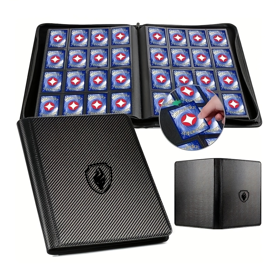 AliExpress 1024 Pockets Trading Card Binder, Premium 16 Pockets Card Holder Folders, Side Loading Card Album for Sport, Game Card