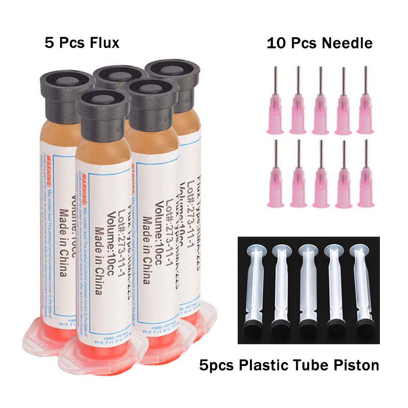 AliExpress 10 cc RMA-223 Rosin Flux Paste with Needle