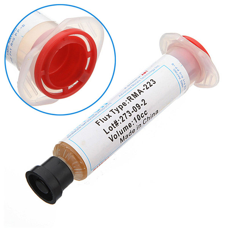 AliExpress 10 cc RMA-223 Rosin Flux Paste with Needle, view 2