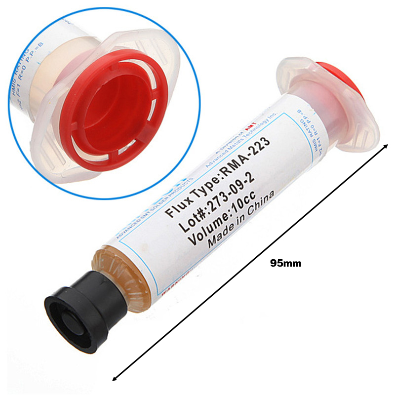 AliExpress 10 cc RMA-223 Rosin Flux Paste with Needle, view 5