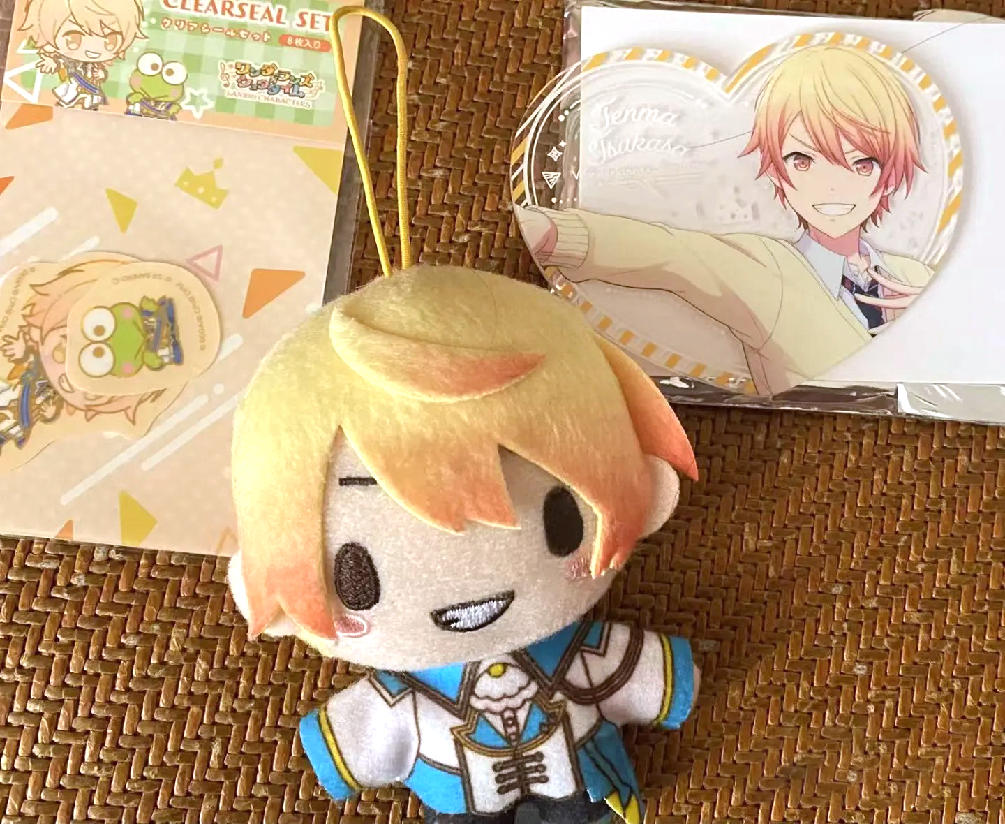 AliExpress 10cm Pjsk Plush Keychain Project Sekai Tenma Tsukasa Stuffed Plushies Bag Pendant Kamishiro Rui Kawaii Plush Doll Toy Gift, view 4