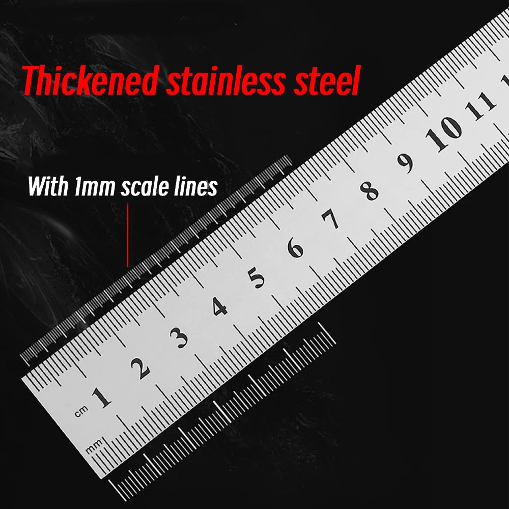AliExpress Double-Sided Stainless Steel Rulers (10-Pack), view 4