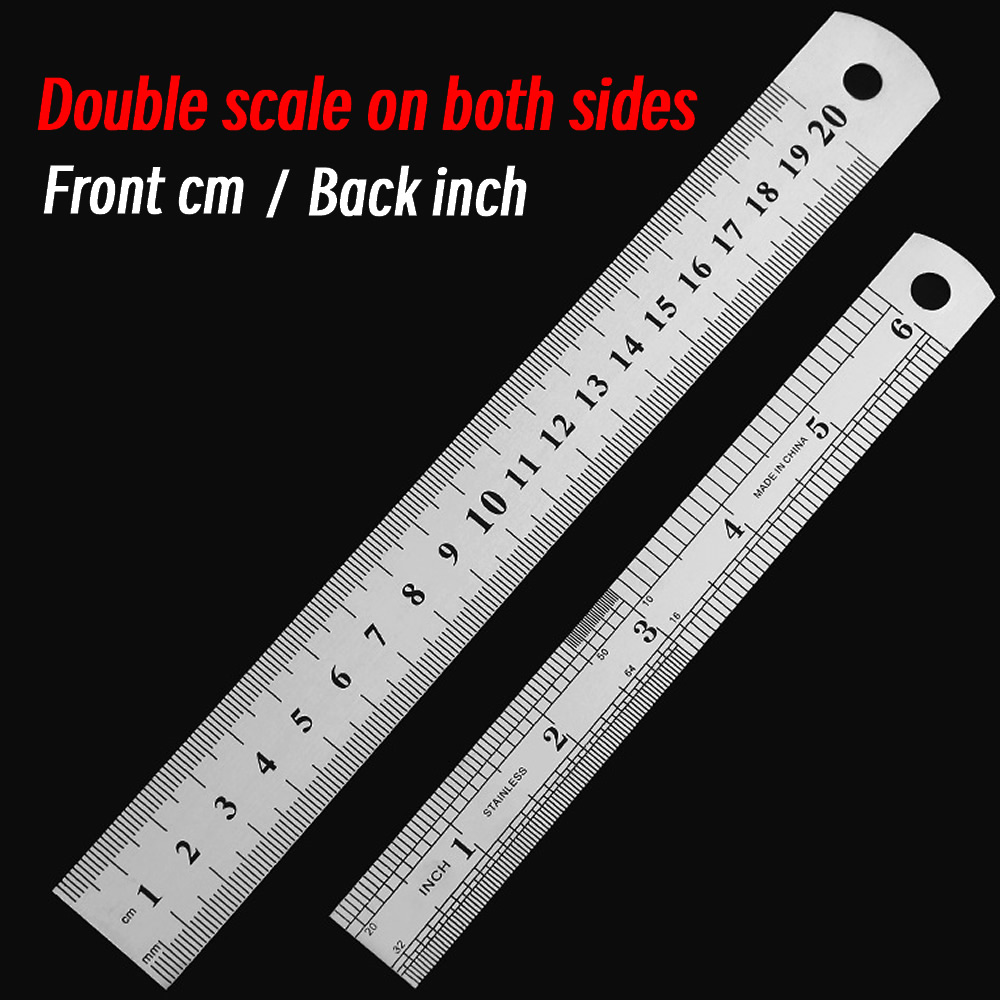 AliExpress Double-Sided Stainless Steel Rulers (10-Pack), view 5