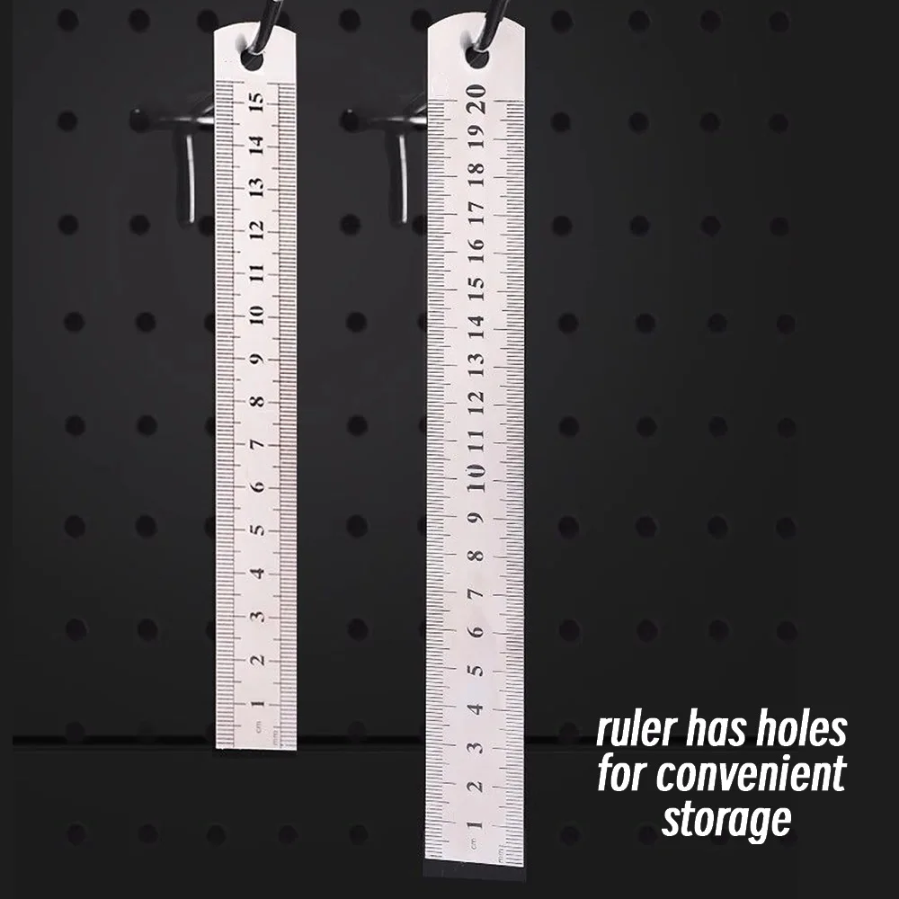 AliExpress Double-Sided Stainless Steel Rulers (10-Pack), view 6