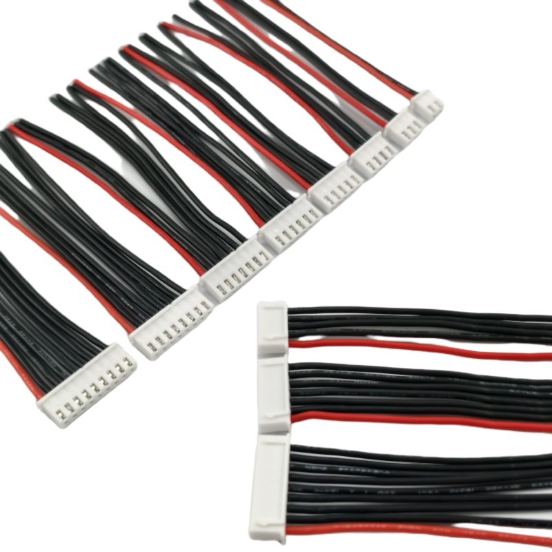 AliExpress 10pc 1S 2S 3S 4S 5S 6S 7S 8S 22AWG Lipo Battery Balance Charger Cable IMAX B6 Connector Plug Wire 10 15 20 30cm Single head wire, view 4