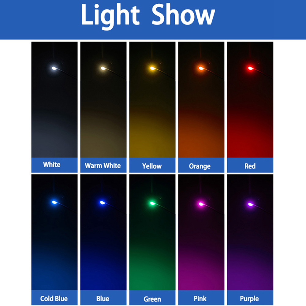 AliExpress 10Pcs 0402 0603 0805 1206 SMD LED Lamp DIY Railway Model Kits Toy Light 3V 30cm Emitting Diode Wram White Red Green Blue Yellow, view 3