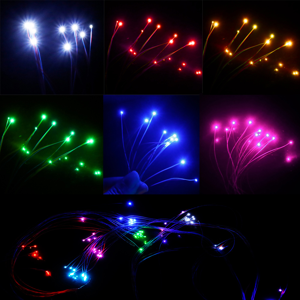 AliExpress 10Pcs 0402 0603 0805 1206 SMD LED Lamp DIY Railway Model Kits Toy Light 3V 30cm Emitting Diode Wram White Red Green Blue Yellow, view 4