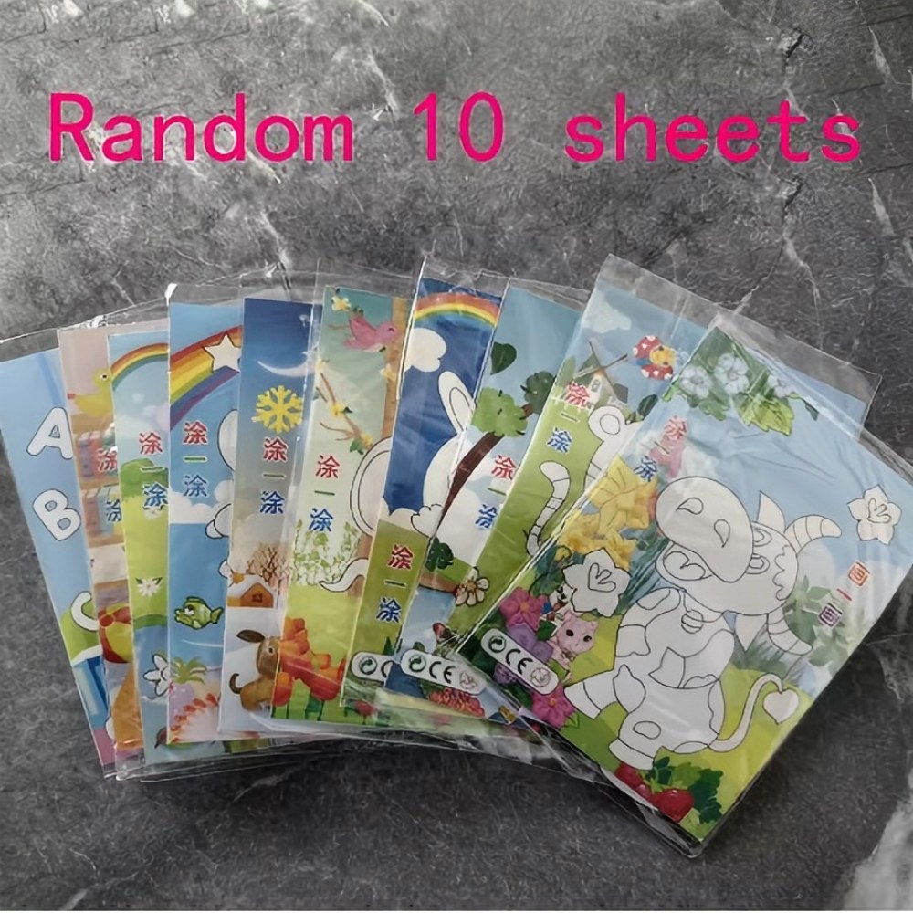 AliExpress 10Pcs 3D EVA Foam Sticker Set DIY Cartoon Animal Learning Education Painting Sticker Art Classroom Painting Puzzle Handicra, view 6