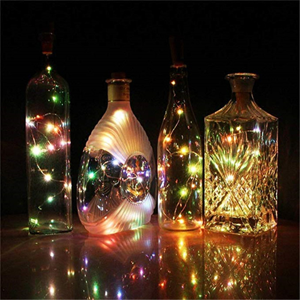 AliExpress 10-Piece LED Wine Bottle Cork Lights, view 5