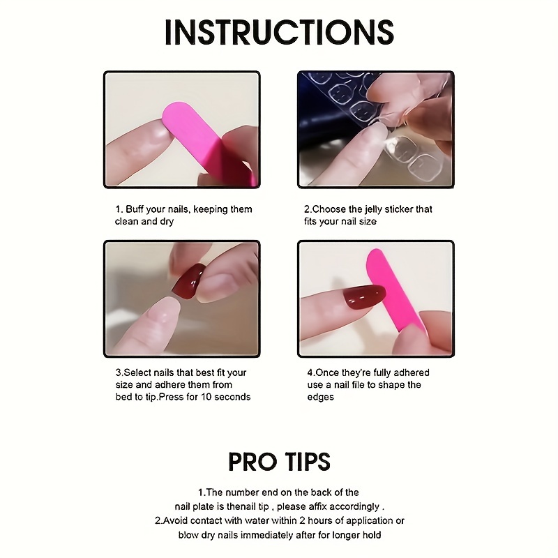 AliExpress 10-Piece Hand-Painted 3D Bow Press-On Nails, view 6