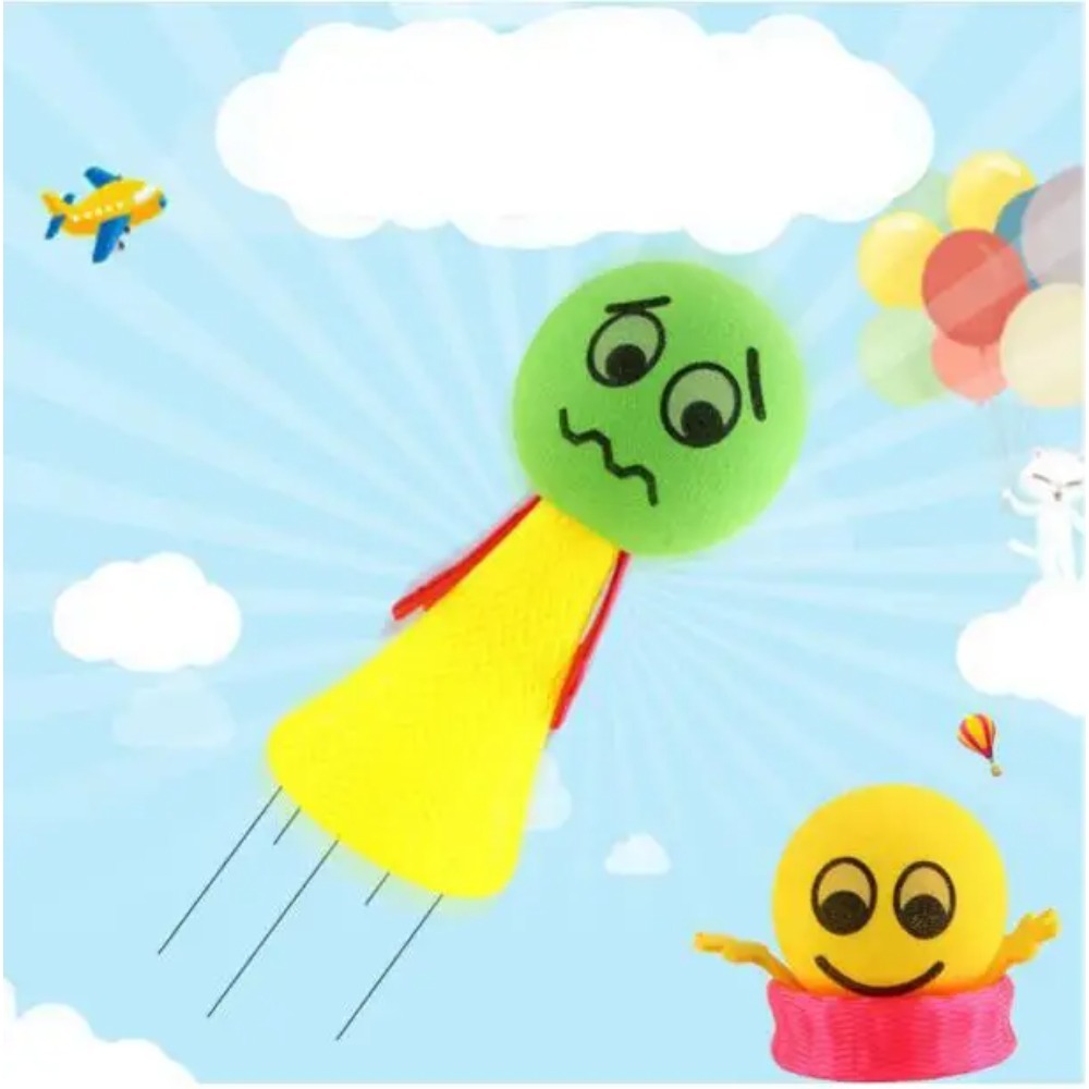 AliExpress 10Pcs Kids Plastic Doll Funny Toy Children Toys Random Multicolor Kids Baby Creative Gift Jump Bounce Elf Party Birthday Fly Man, view 4