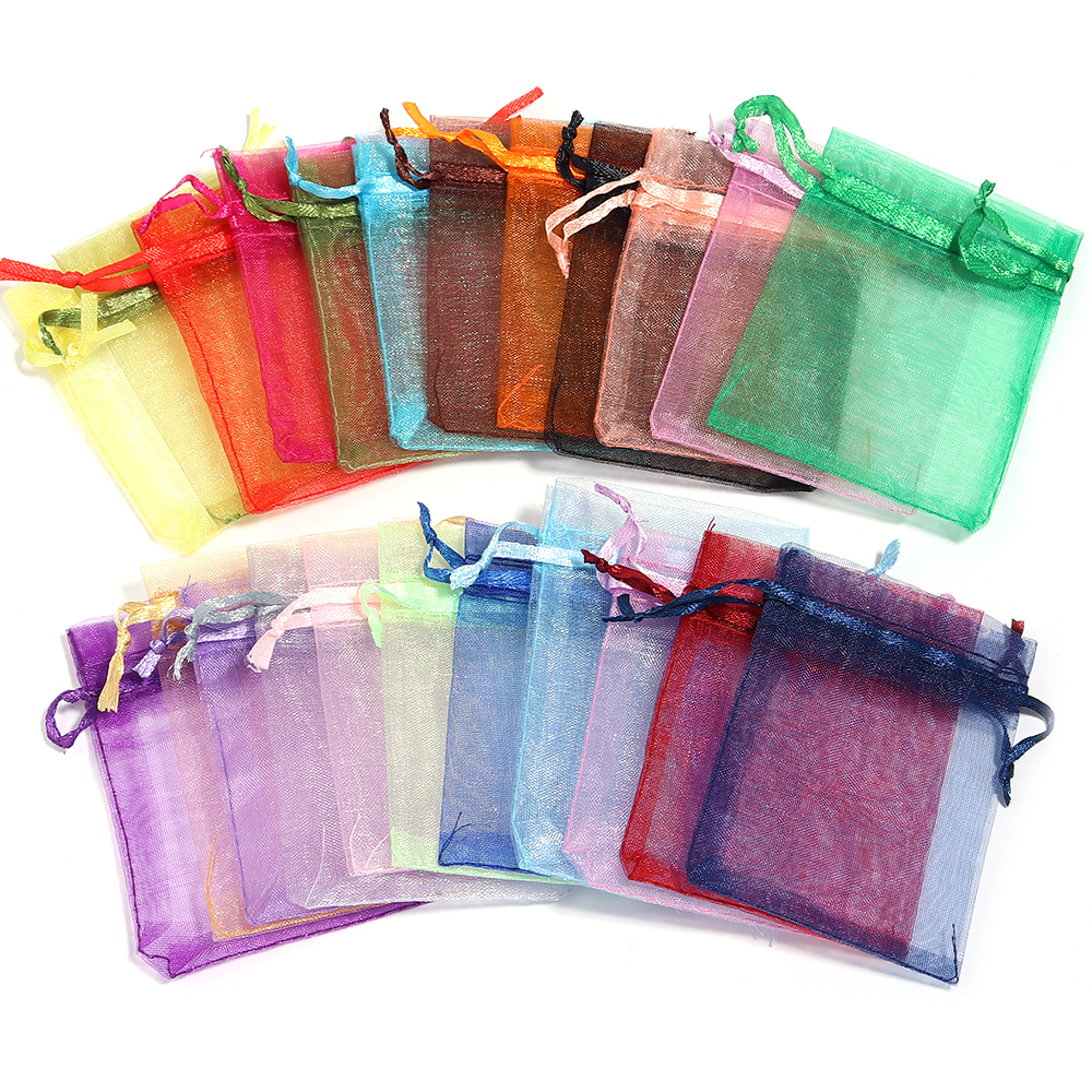 AliExpress 10-Piece Drawstring Organza Jewelry Gift Bags