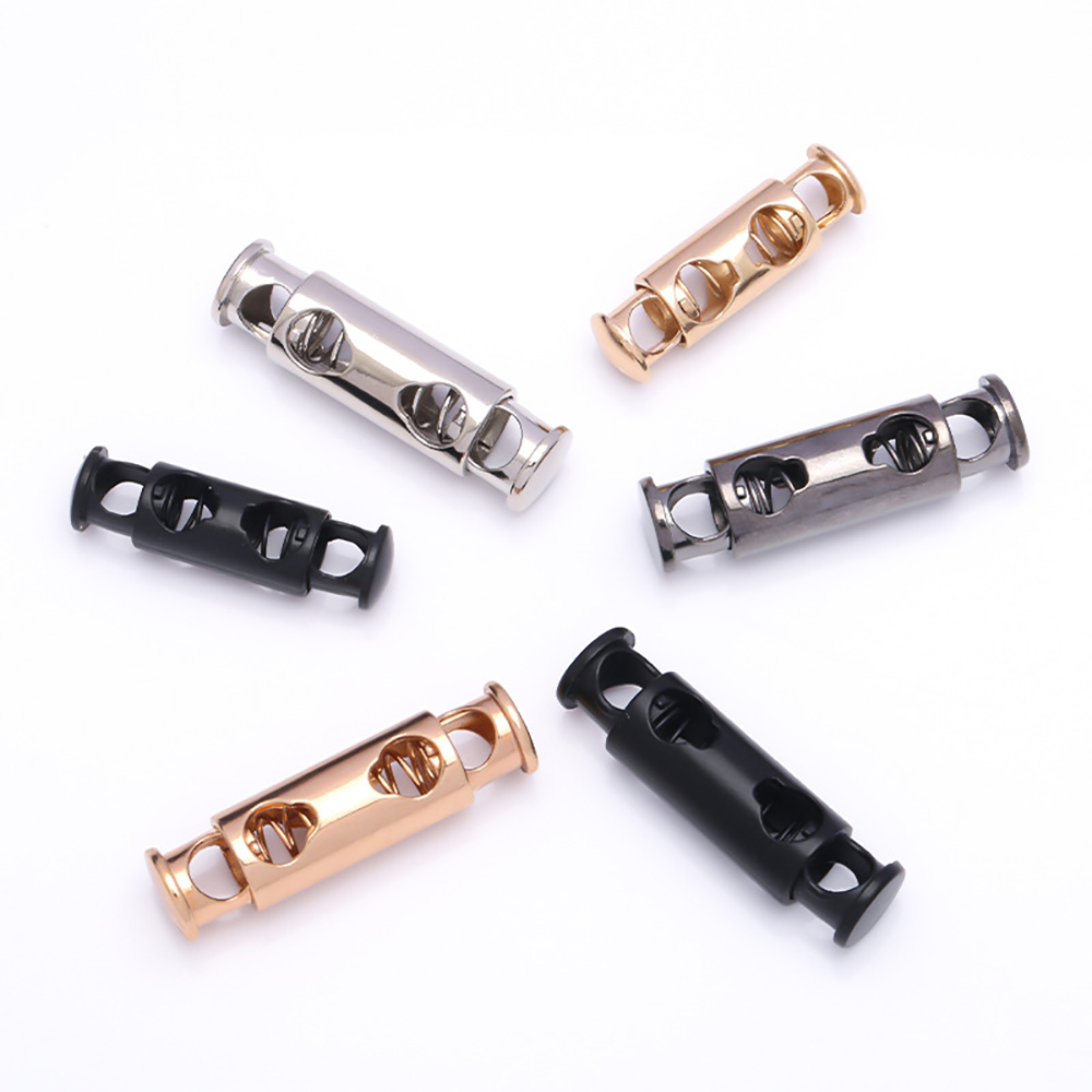 AliExpress Metal Double-Hole Spring Cord Locks (10-Pack), view 2