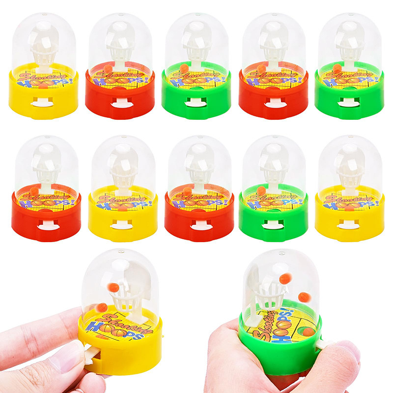 AliExpress 10Pcs Mini Desktop Fingers Basketball Shooting Game Toys Birthday Party Favors Supplies Pinata Filler Bag Sport Theme Party