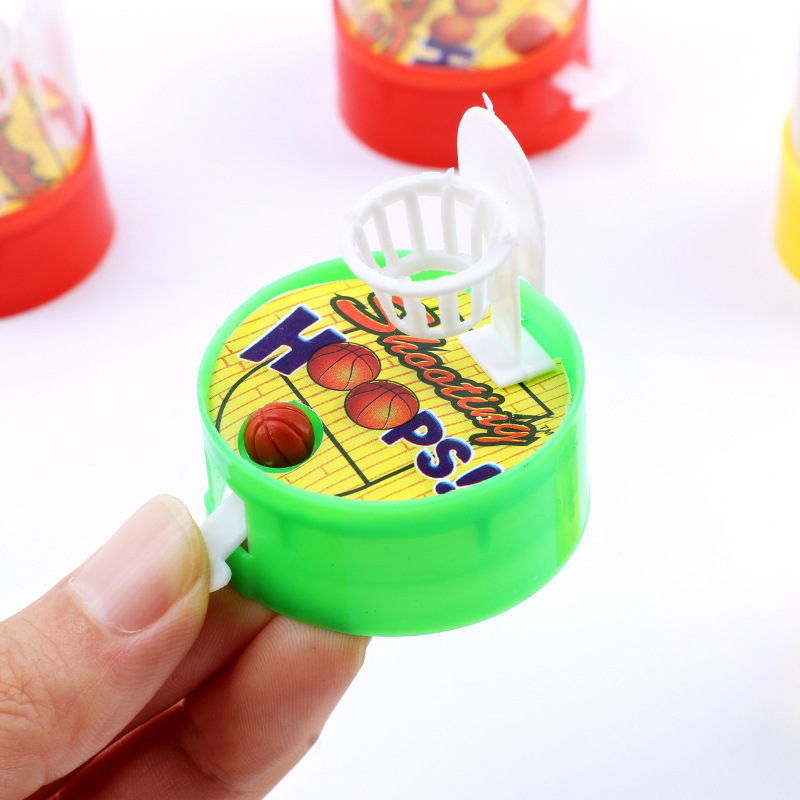 AliExpress 10Pcs Mini Desktop Fingers Basketball Shooting Game Toys Birthday Party Favors Supplies Pinata Filler Bag Sport Theme Party, view 3