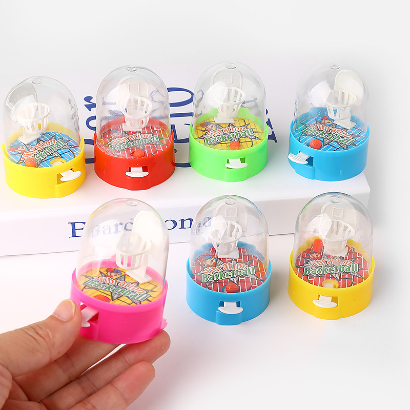 AliExpress 10Pcs Mini Desktop Fingers Basketball Shooting Game Toys Birthday Party Favors Supplies Pinata Filler Bag Sport Theme Party, view 5