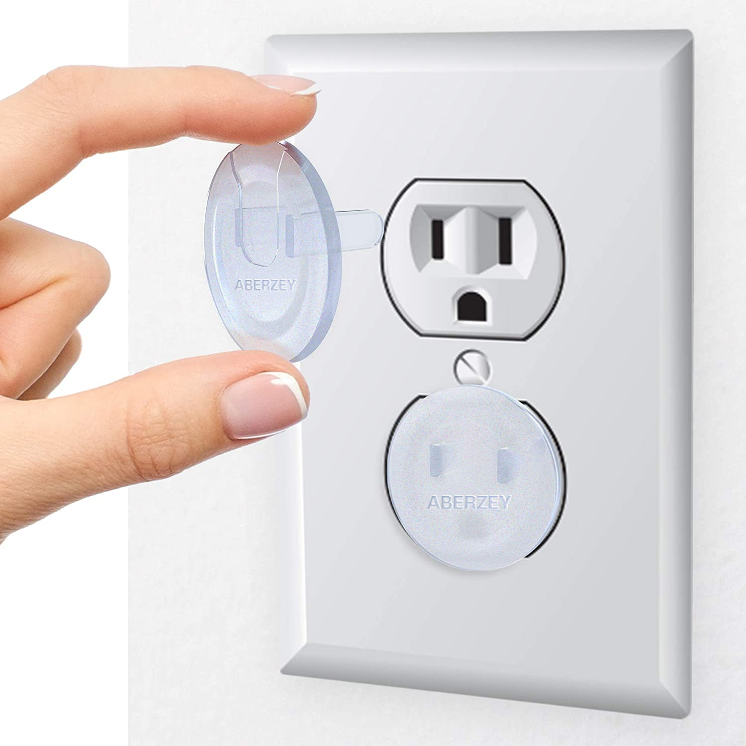 AliExpress 10pcs Outlet Covers, American Standard Baby Proofing Safety Child Secure Electric Plug Protectors