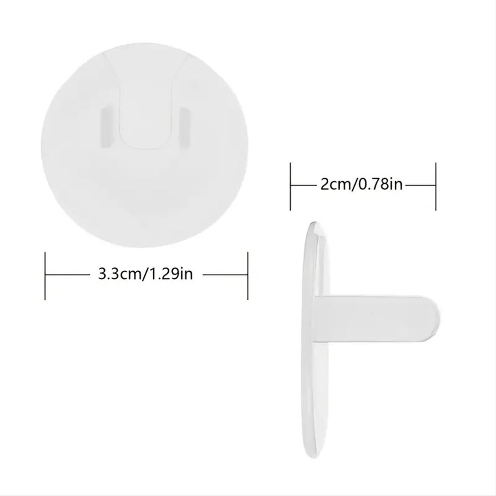 AliExpress 10pcs Outlet Covers, American Standard Baby Proofing Safety Child Secure Electric Plug Protectors, view 6