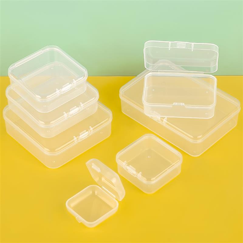 AliExpress 10-Piece Translucent Plastic Storage Boxes