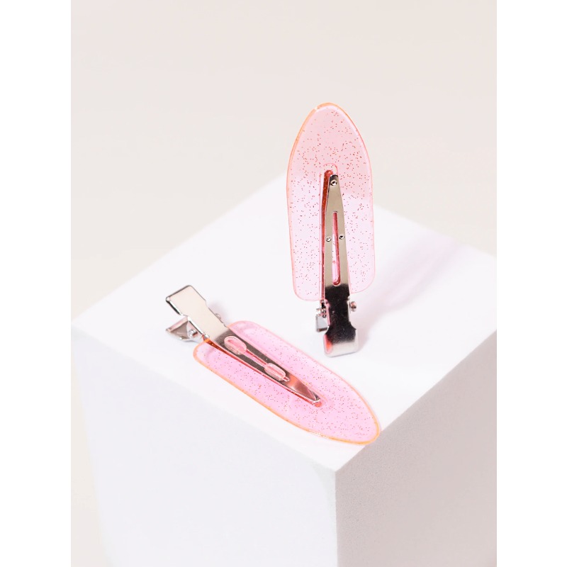 AliExpress 10pcs Seamless Fashion Transparent Hair Clips for Girls Makeup Facial Accessory Styling Clips for Real Hair Wigs, view 3