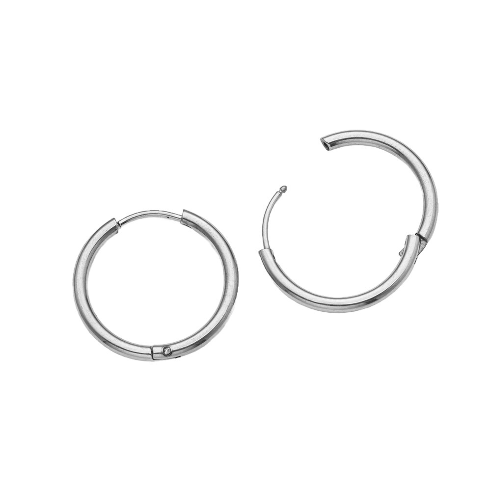 AliExpress Stainless Steel Huggie Hoop Earrings (10-Pack), view 5